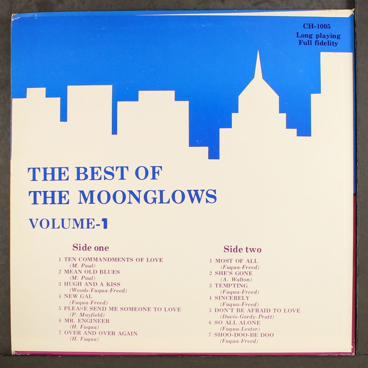 best of, vol. 1 by MOONGLOWS