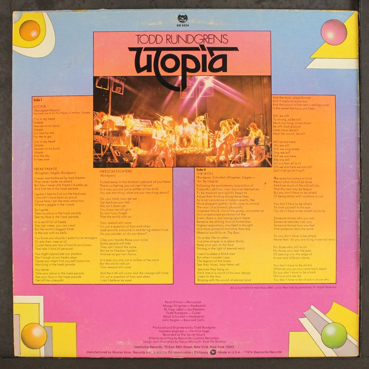 utopia by TODD RUNDGREN