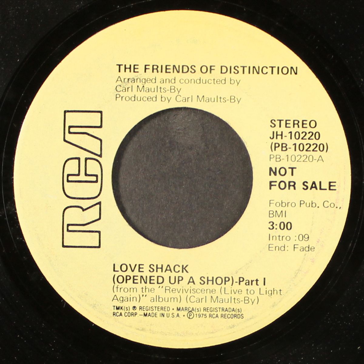love shack / mono by FRIENDS OF DISTINCTION