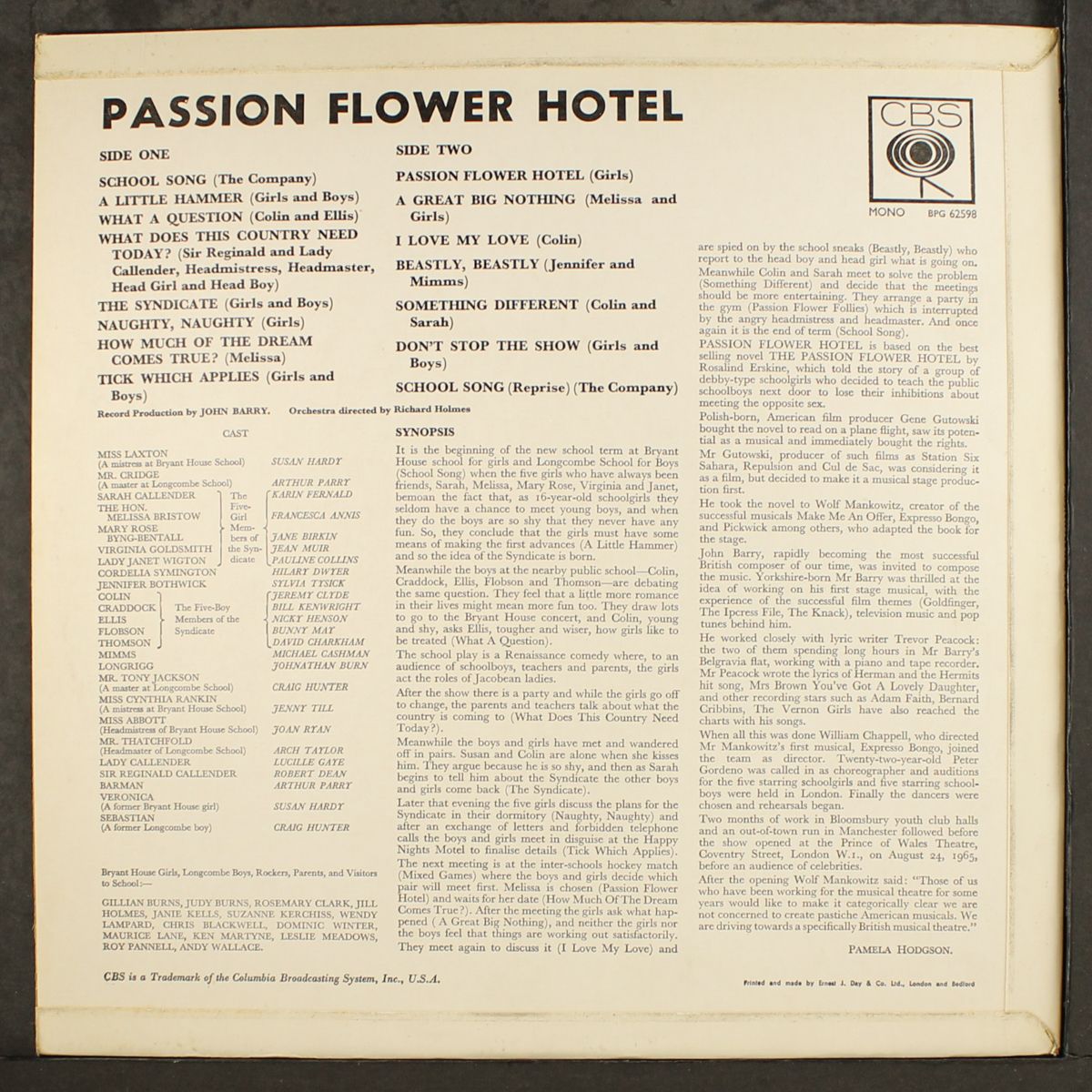 passion flower hotel by SOUNDTRACK