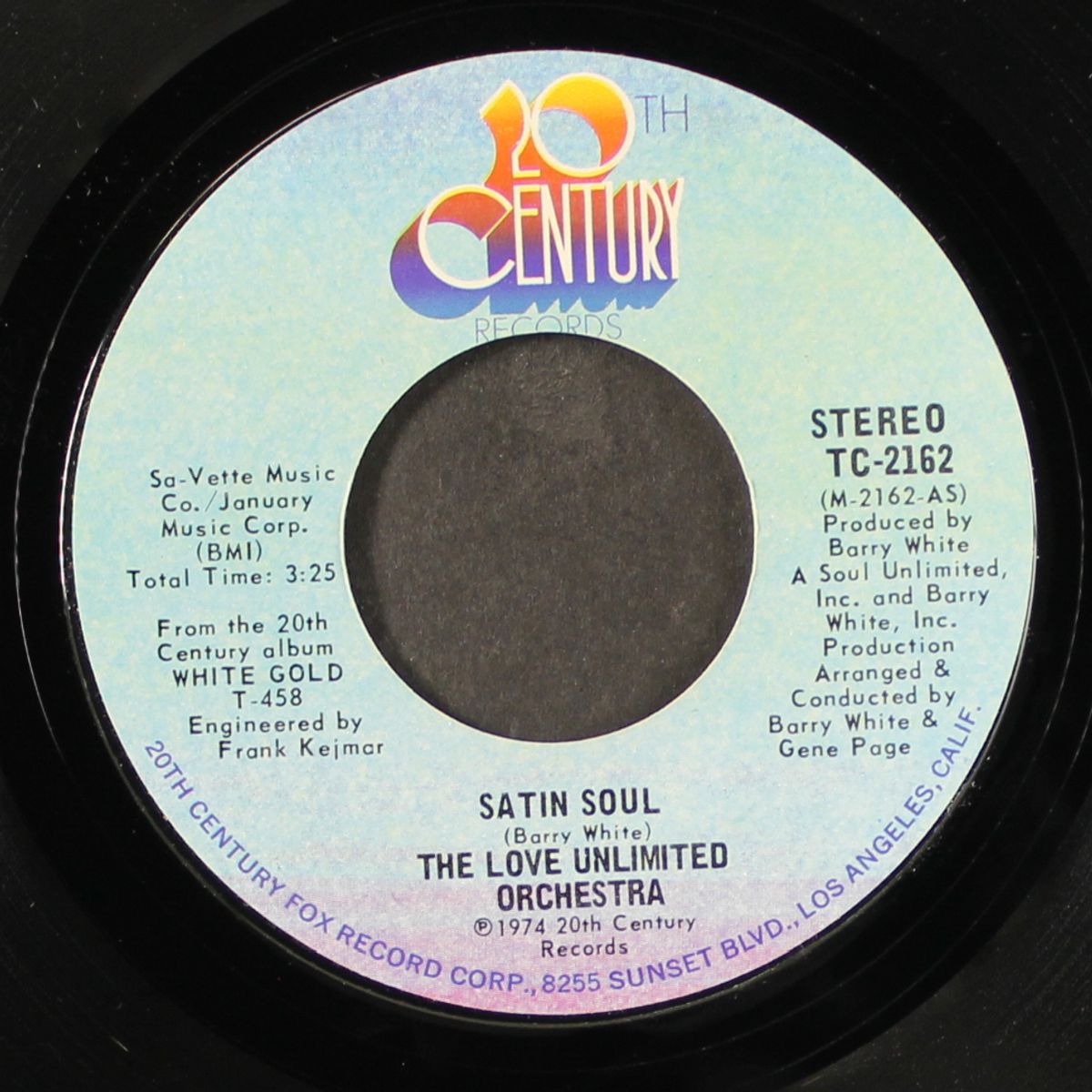 satin soul / just living it up by LOVE UNLIMITED ORCHESTRA