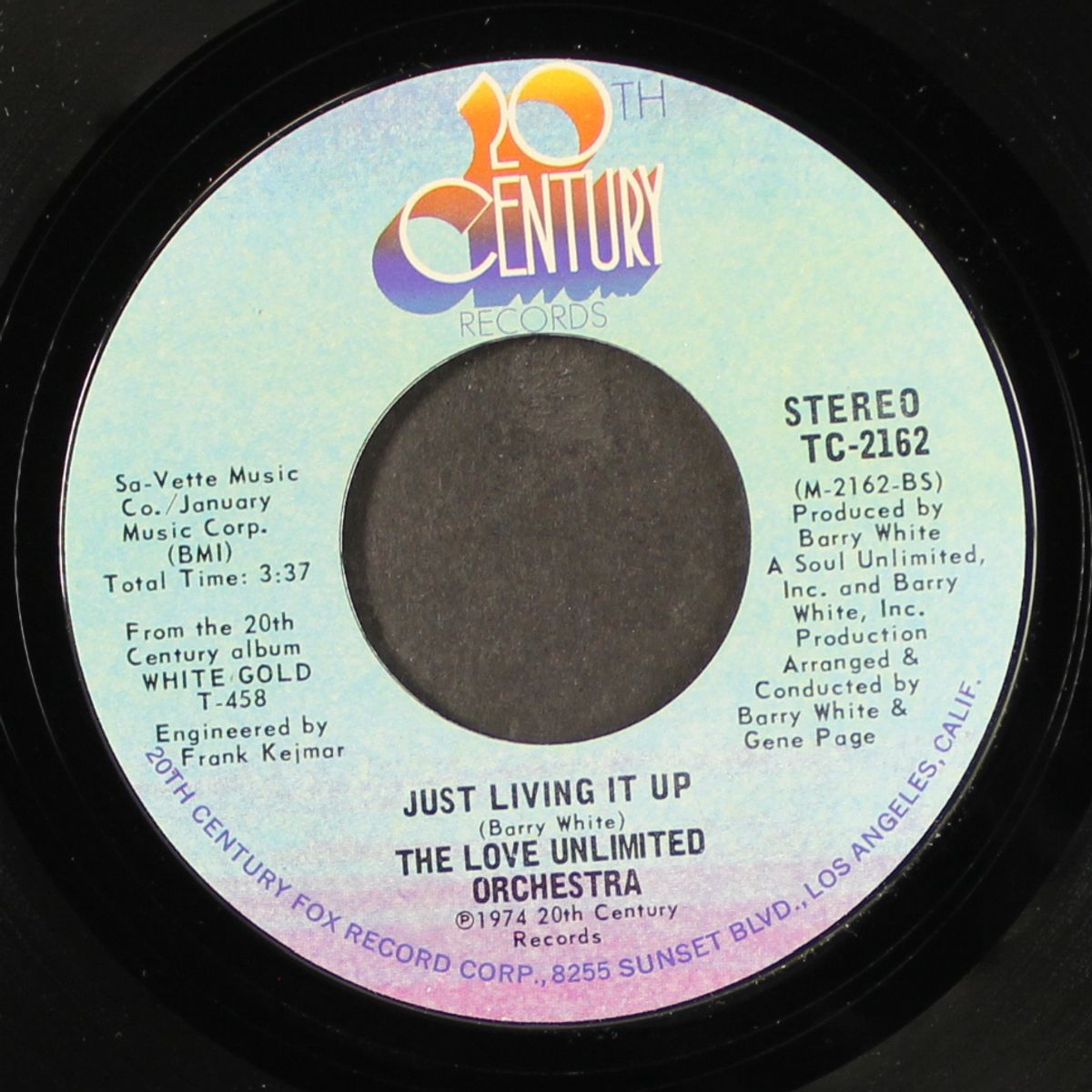 satin soul / just living it up by LOVE UNLIMITED ORCHESTRA