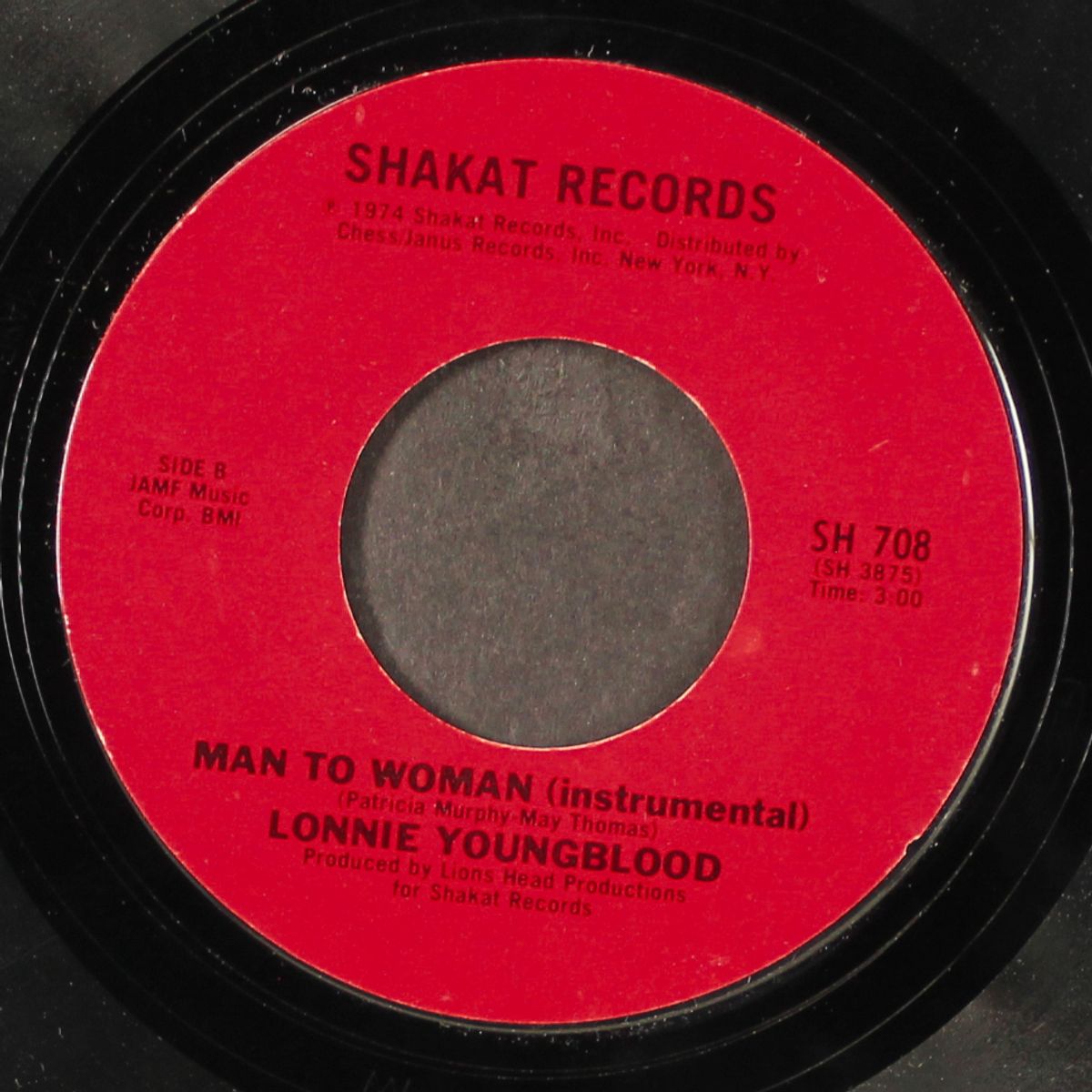 man to woman / instrumental by LONNIE YOUNGBLOOD