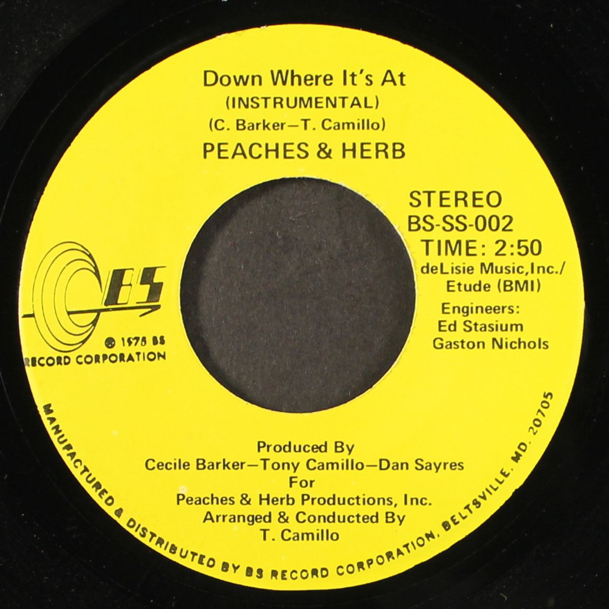 (hump & bump) down where it's at / instro by PEACHES & HERB
