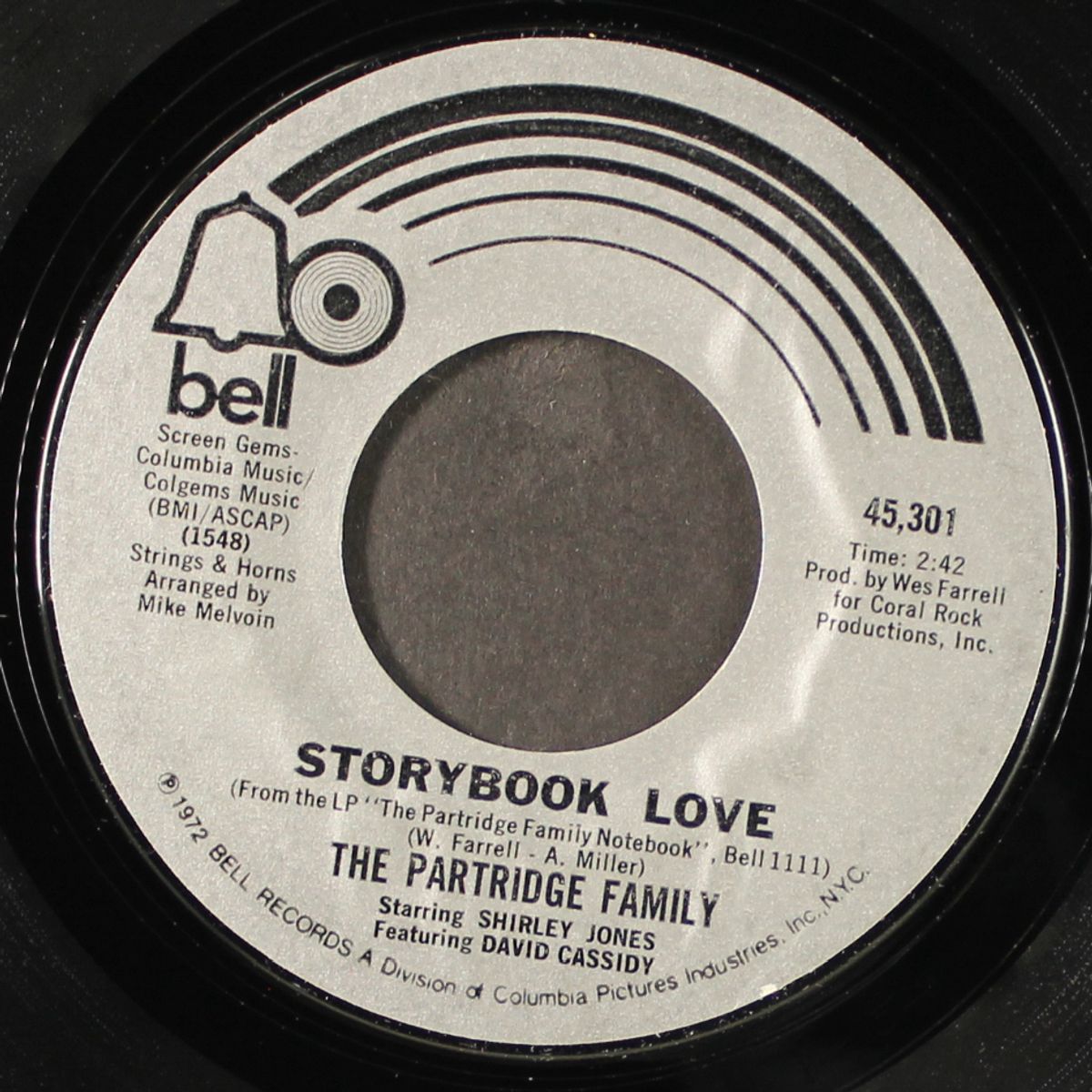 looking through the eyes of love / storybook love by PARTRIDGE FAMILY