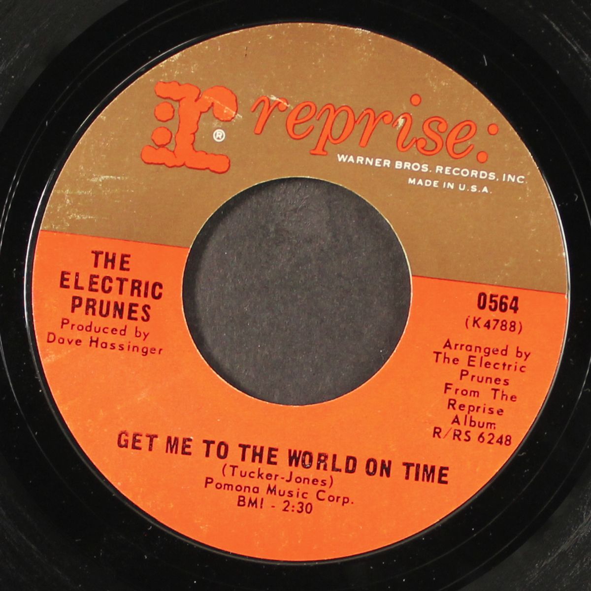 get me to the world on time / are you lovin' me more by ELECTRIC PRUNES