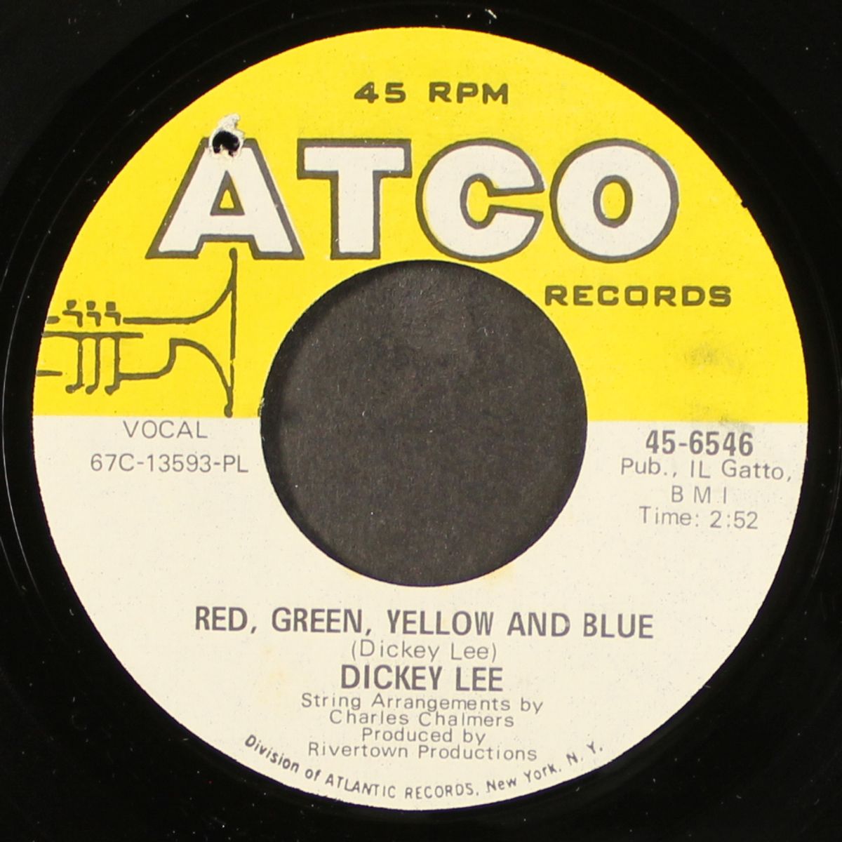red, green, yellow and blue / run right back by DICKEY LEE