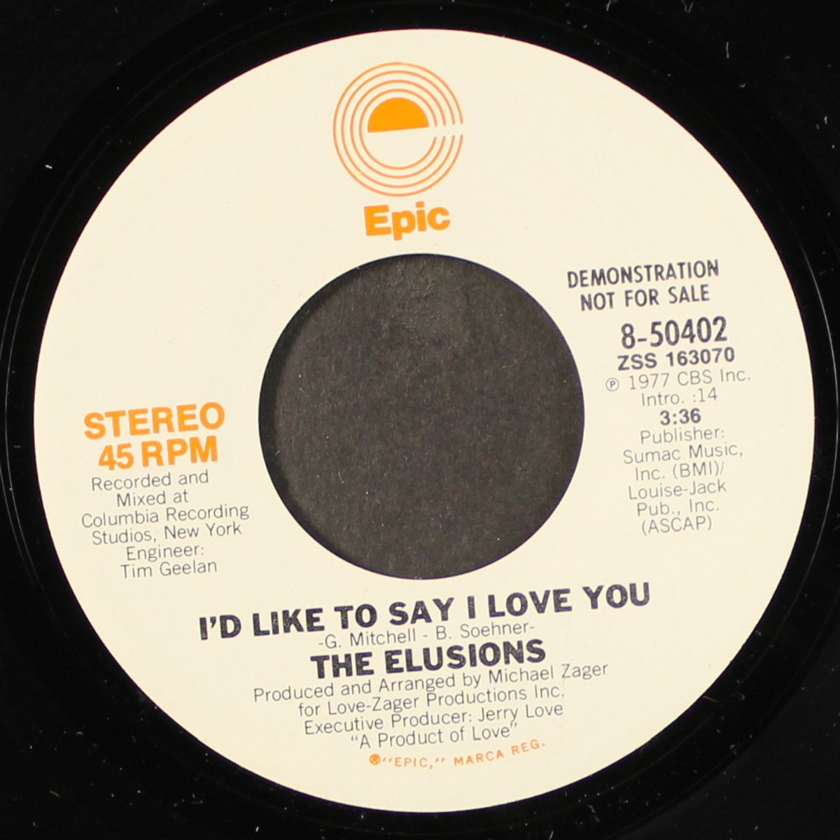 i'd like to say i love you / mono by ELUSIONS