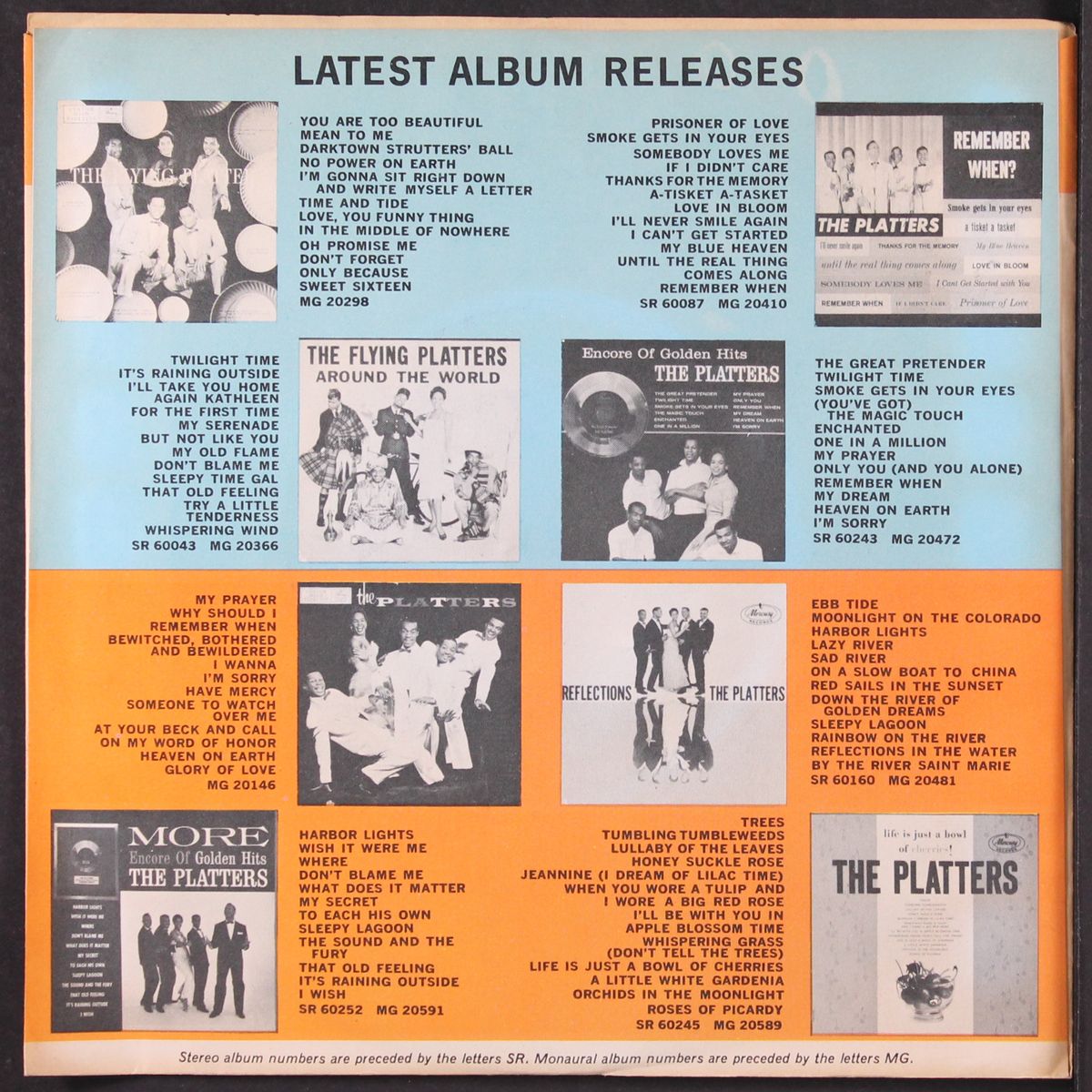 song for the lonely / you'll never know by PLATTERS