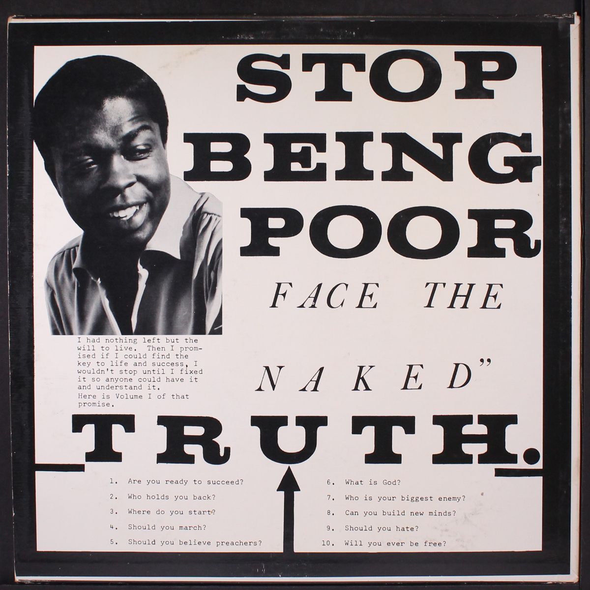 stop being poor by JOHN W. ANDERSON