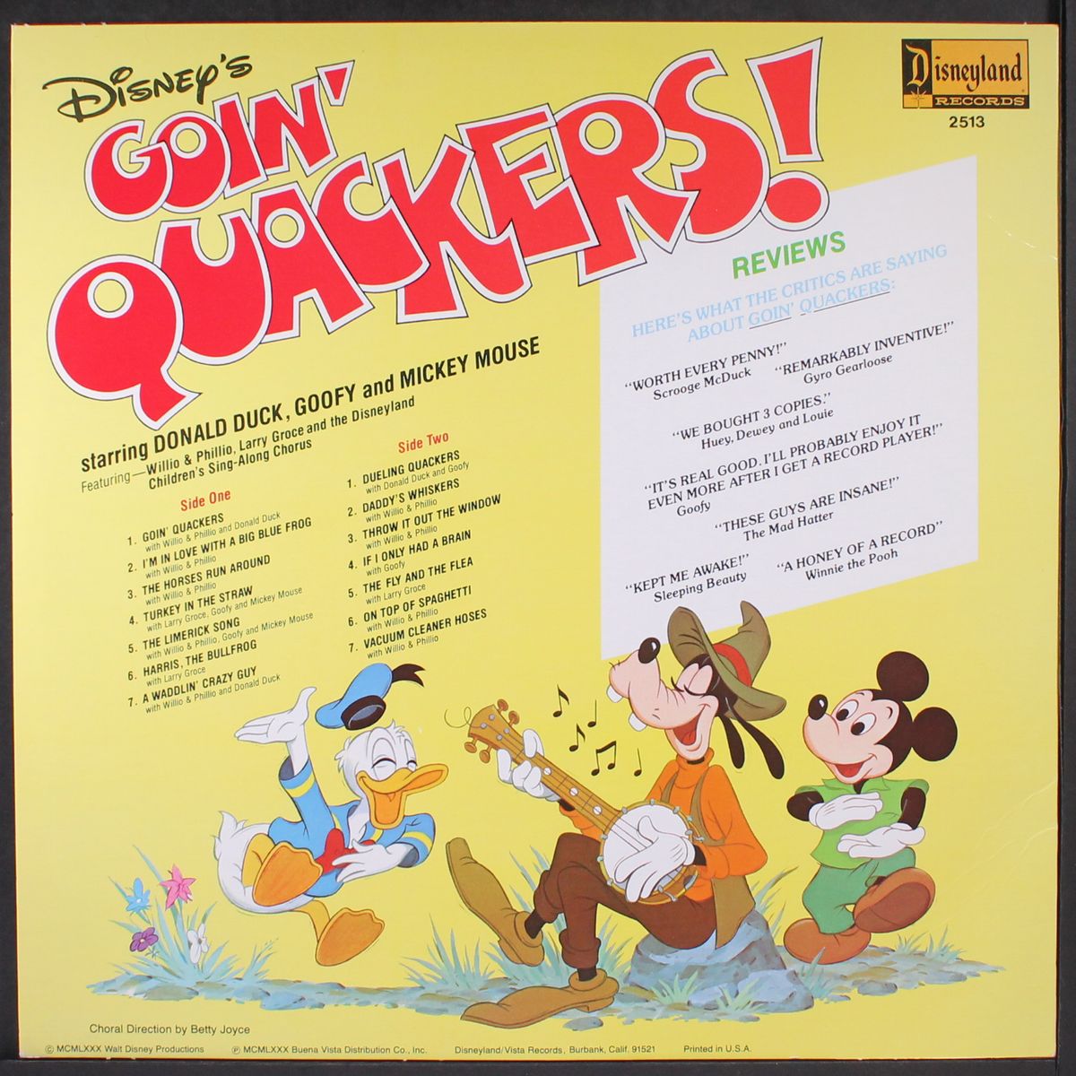 goin' quackers by DONALD DUCK