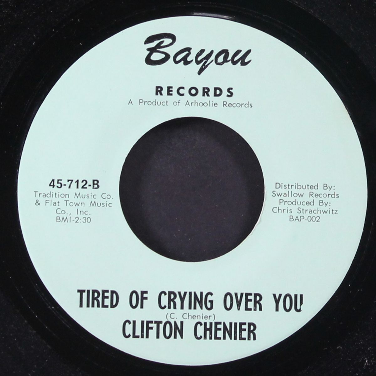 it's christmas time / tired of crying over you by CLIFTON CHENIER