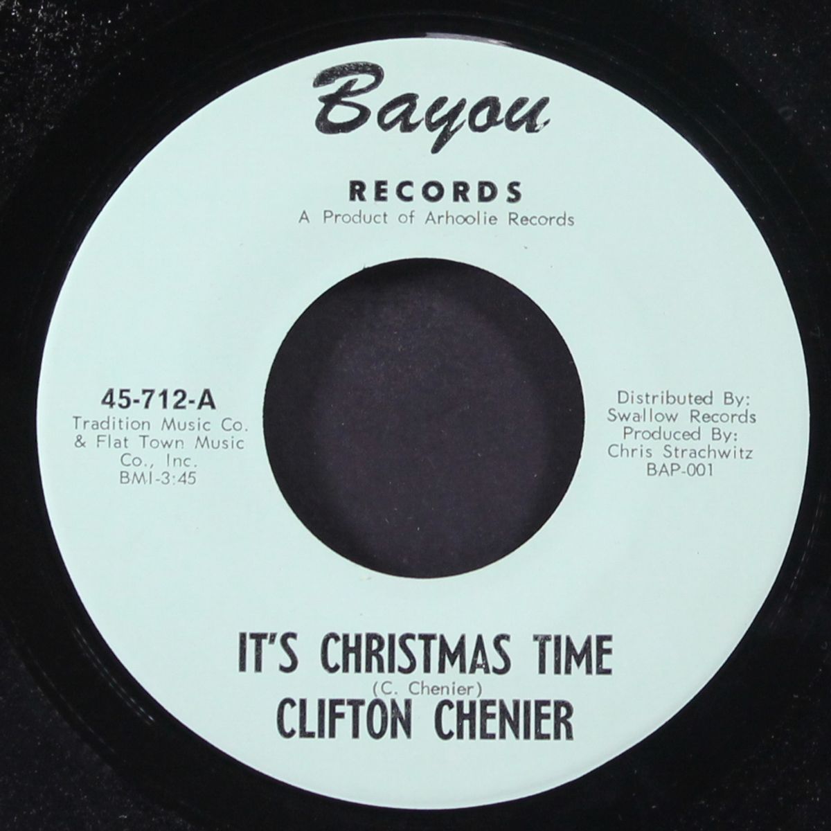 it's christmas time / tired of crying over you by CLIFTON CHENIER