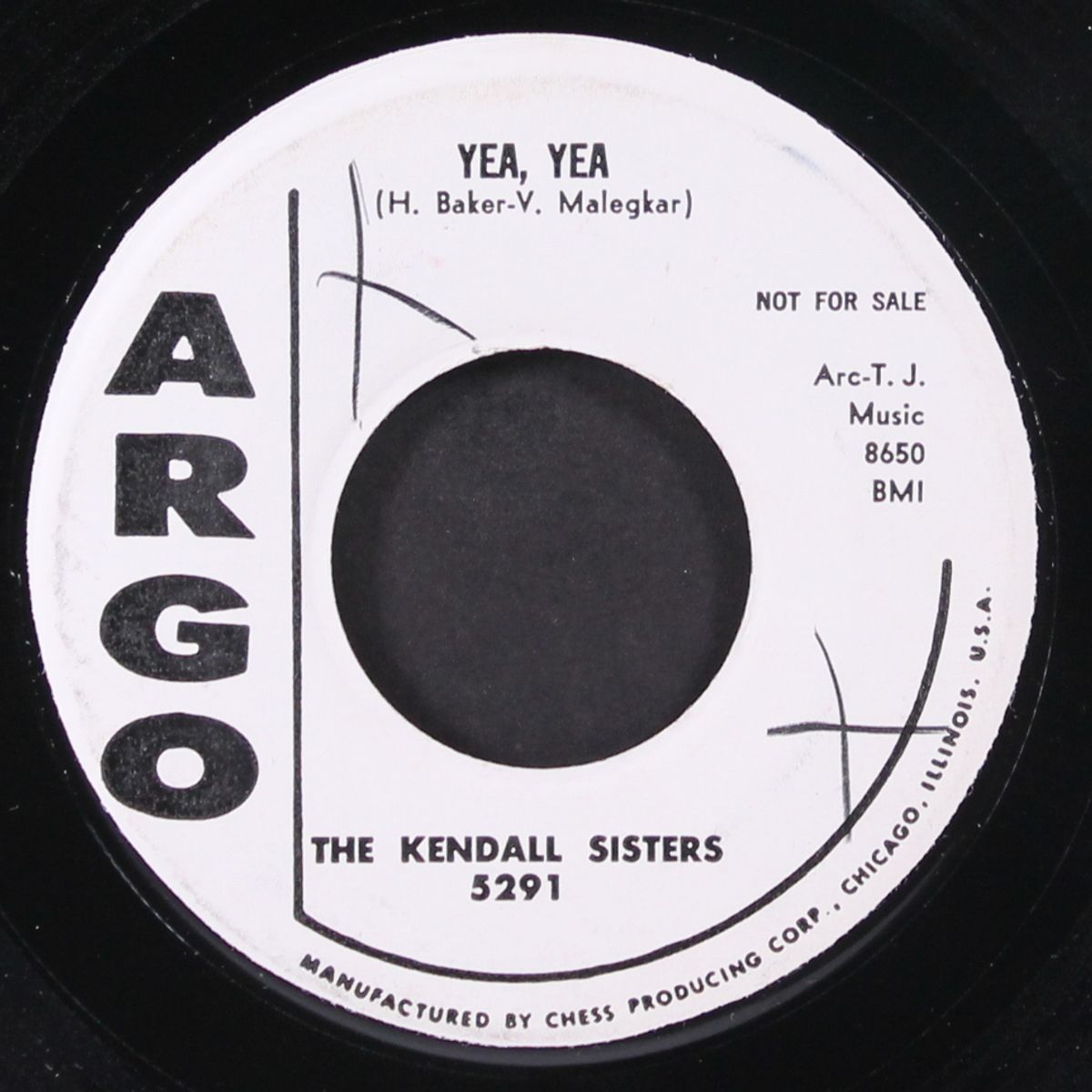 won't you be my baby / yea, yea by KENDALL SISTERS