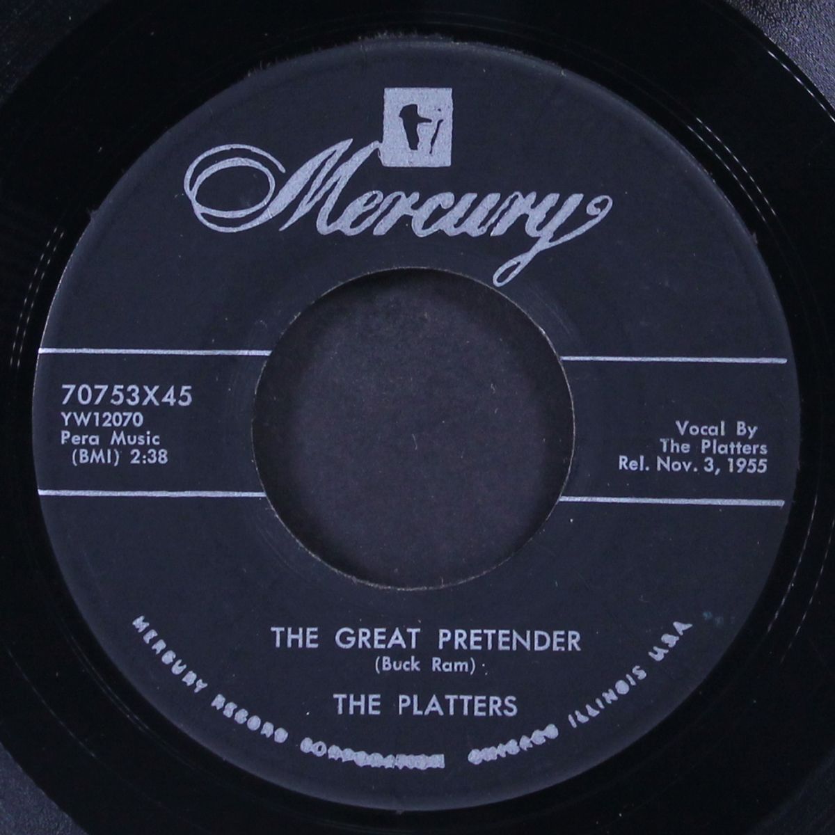 the great pretender / i'm just a dancing partner by PLATTERS
