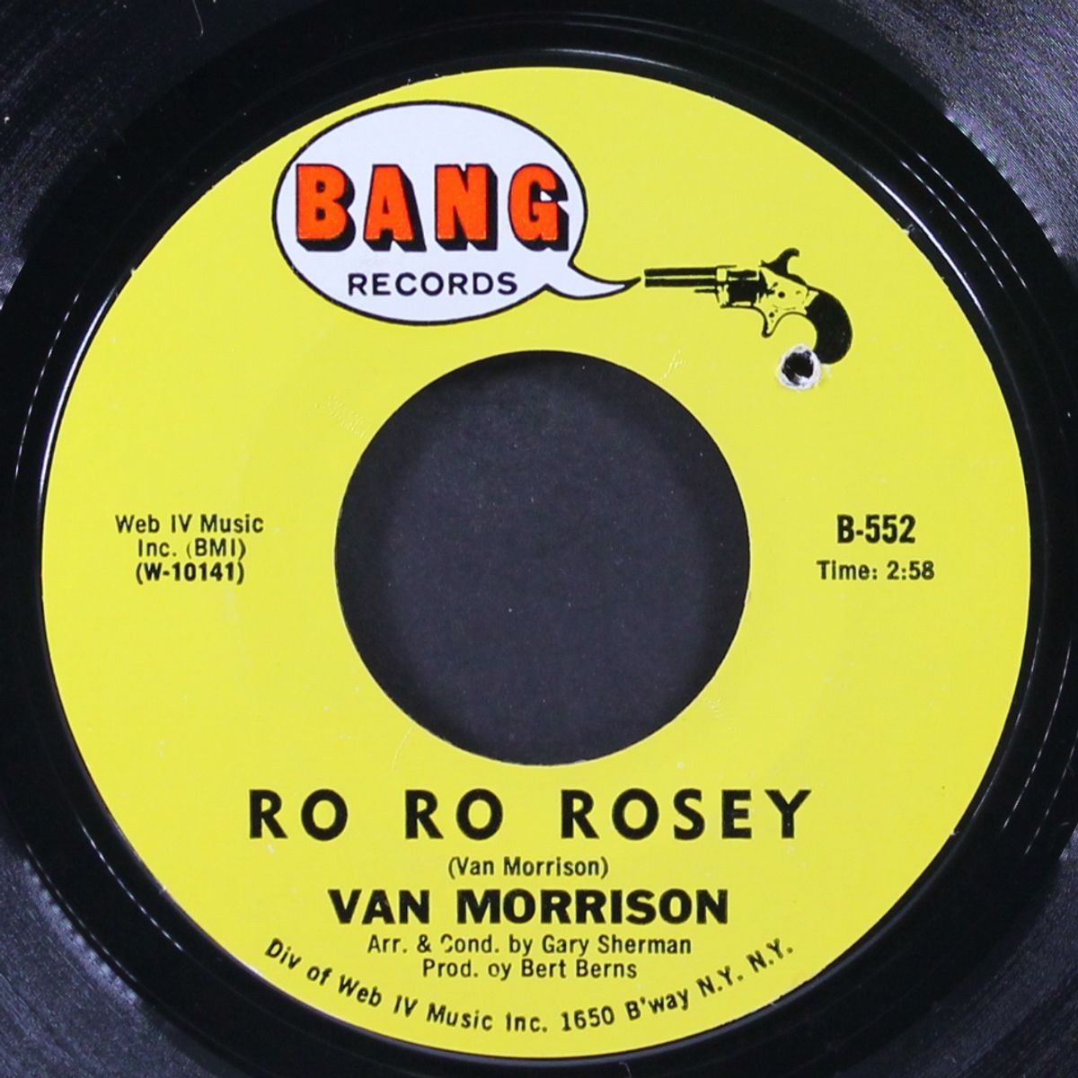ro ro rosey / chick a boom by VAN MORRISON