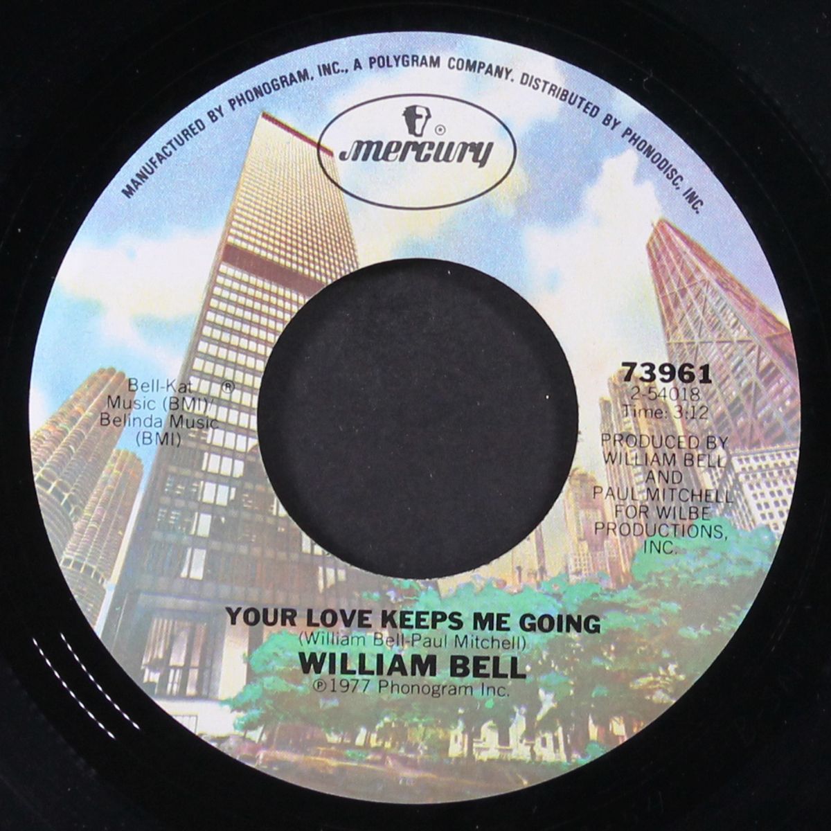 easy comin' out (hard goin' in) / your love keeps me going by WILLIAM BELL