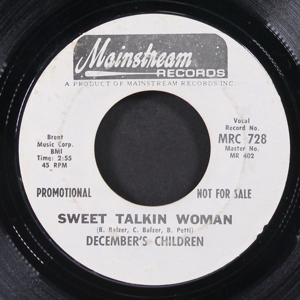 sweet talkin woman / same by DECEMBER'S CHILDREN