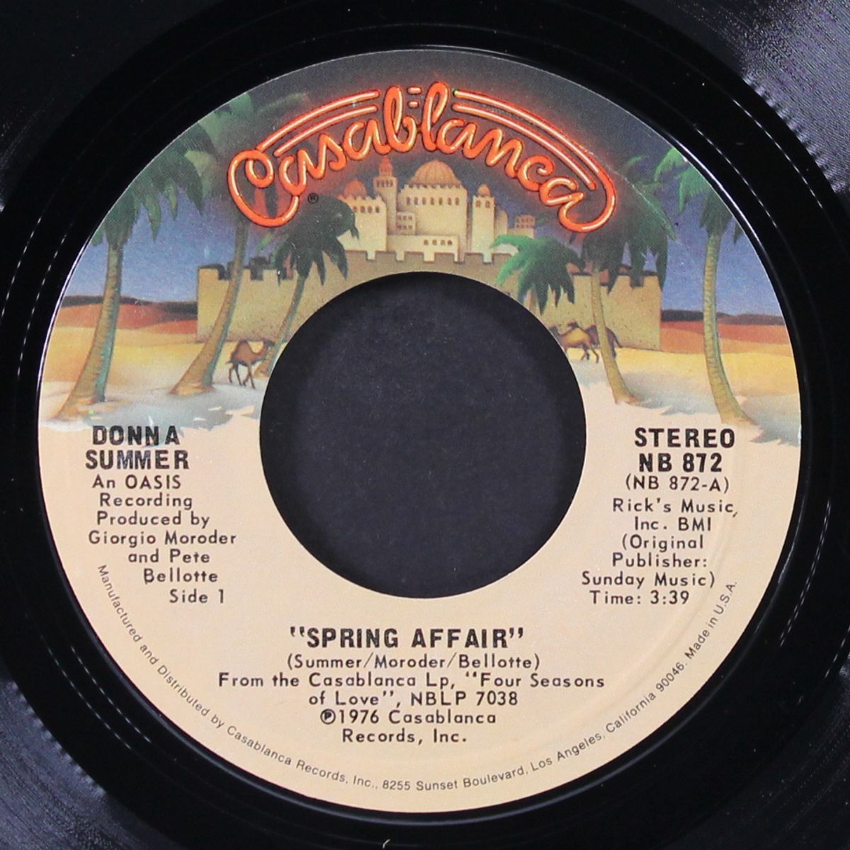 spring affair / come with me by DONNA SUMMER