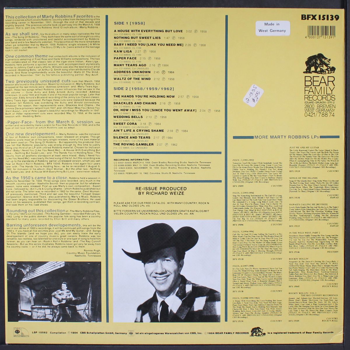 files, vol. 5 by MARTY ROBBINS
