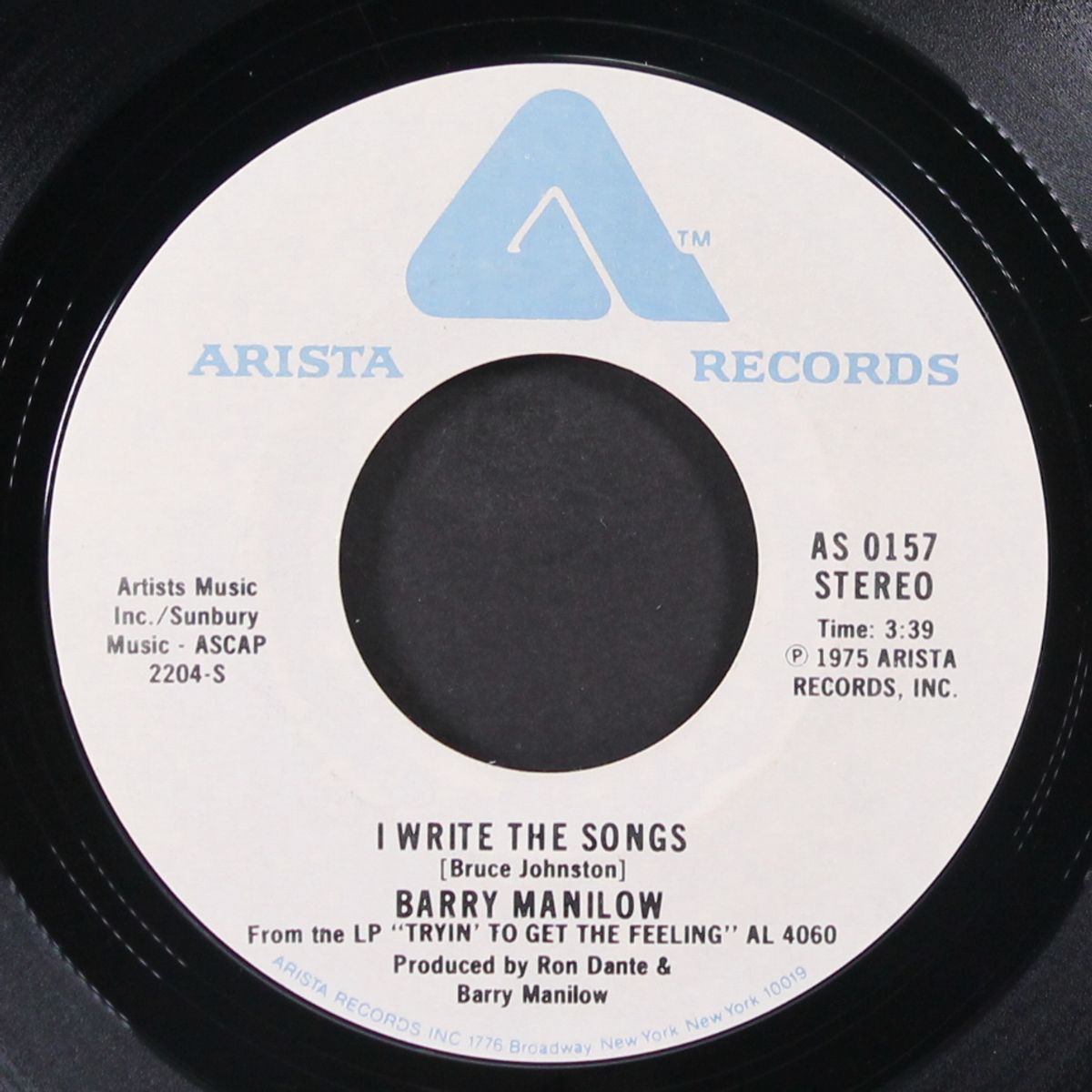 i write the songs / a nice boy like me by BARRY MANILOW