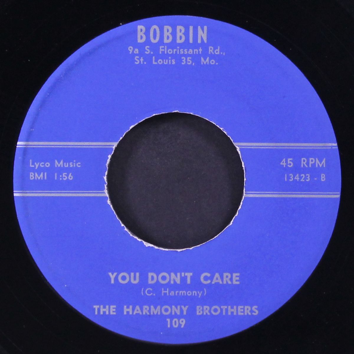 baby, tonight / you don't care by HARMONY BROTHERS