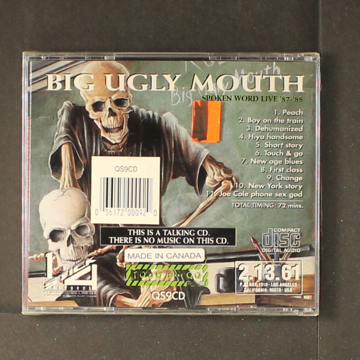 big ugly mouth by HENRY ROLLINS