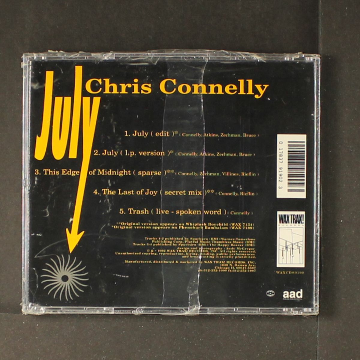 july by CHRIS CONNELLY