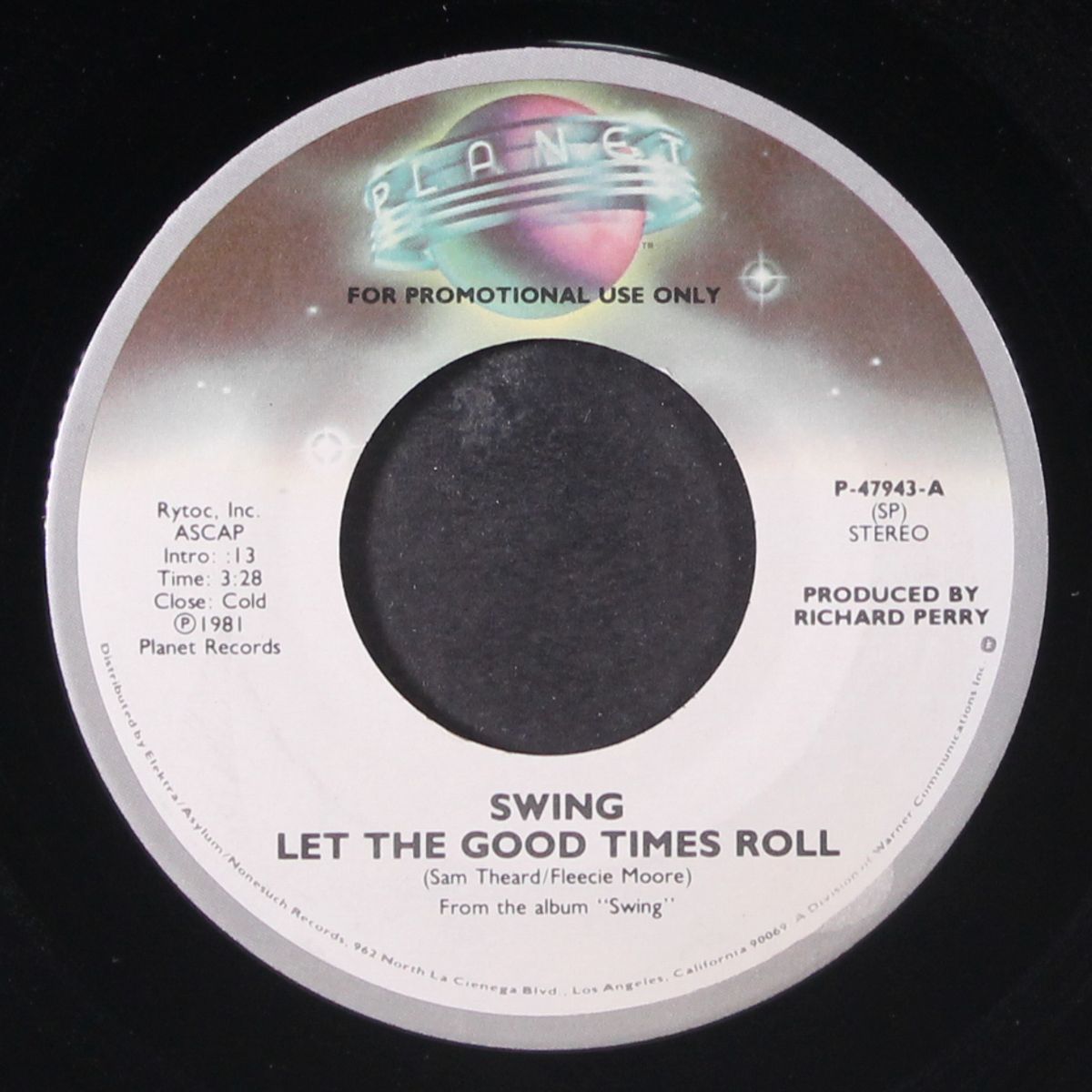 let the good times roll / trocadero ballroom by SWING