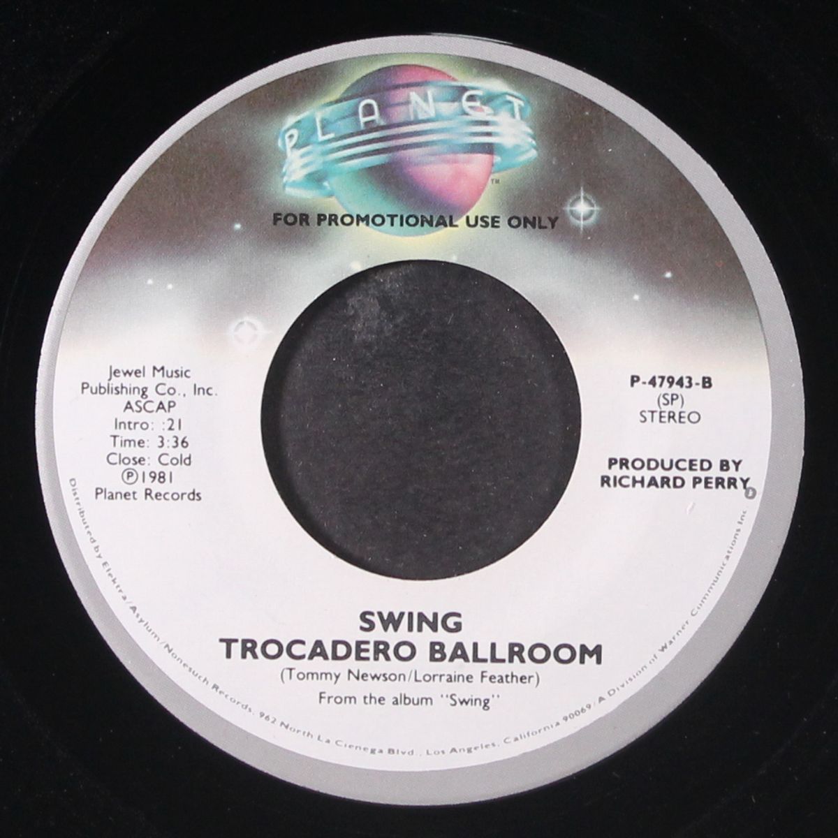 let the good times roll / trocadero ballroom by SWING