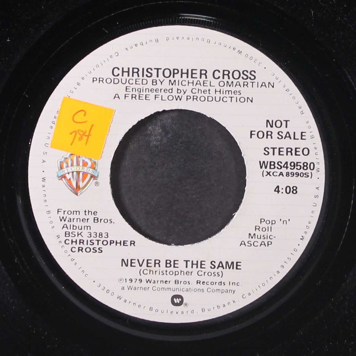 never be the same / mono by CHRISTOPHER CROSS