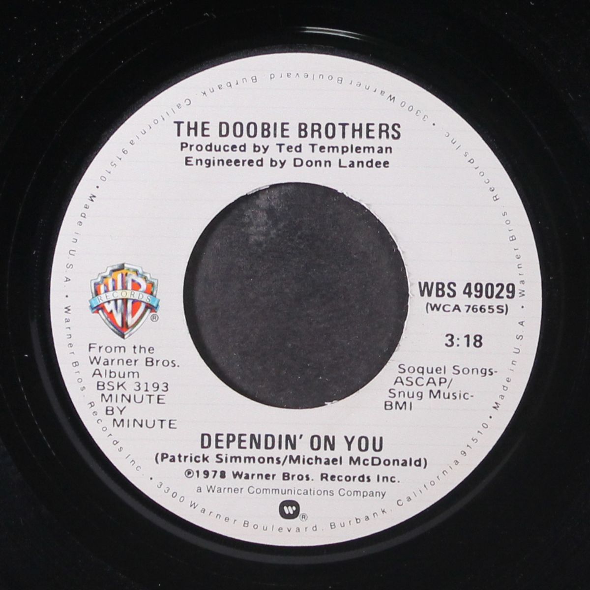 dependin' on you / how do the fools survive? by DOOBIE BROTHERS