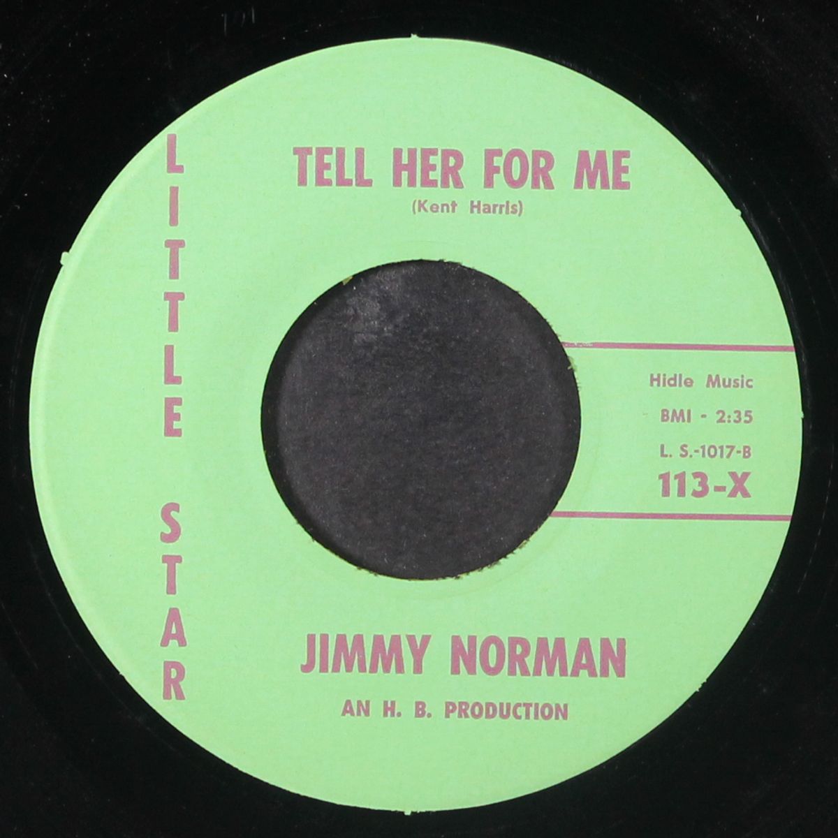 i don't love you no more / tell her for me by JIMMY NORMAN