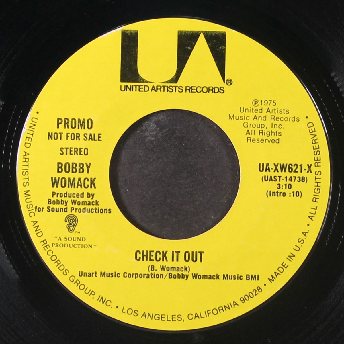 check it out / mono by BOBBY WOMACK