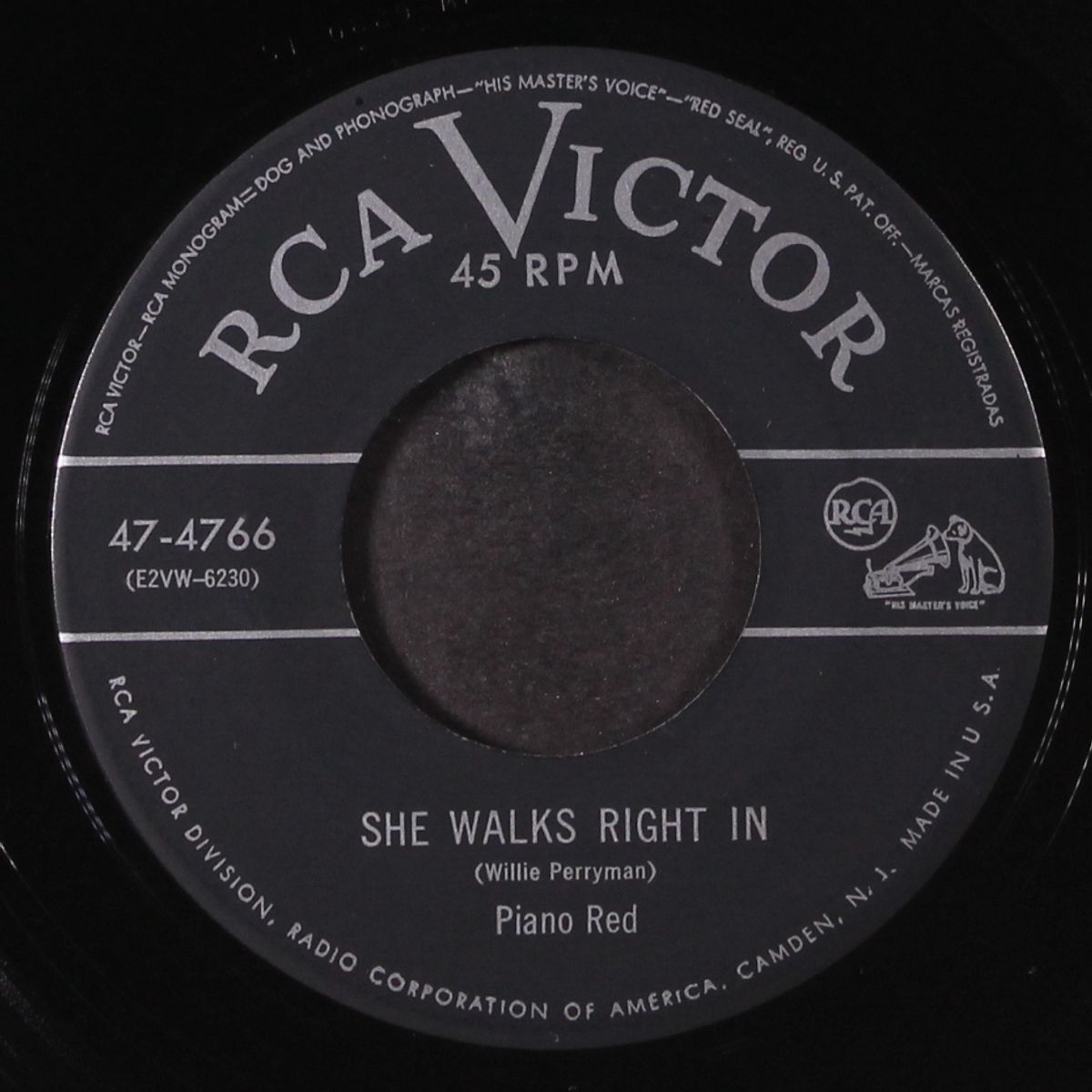 sales tax boogie / she walks right in by PIANO RED