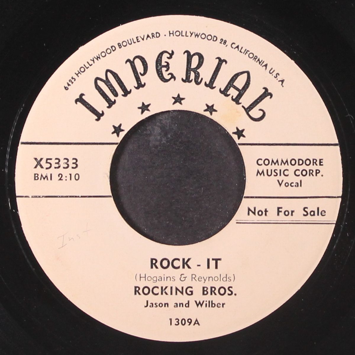 rock-it / behind the sun by ROCKING BROS.