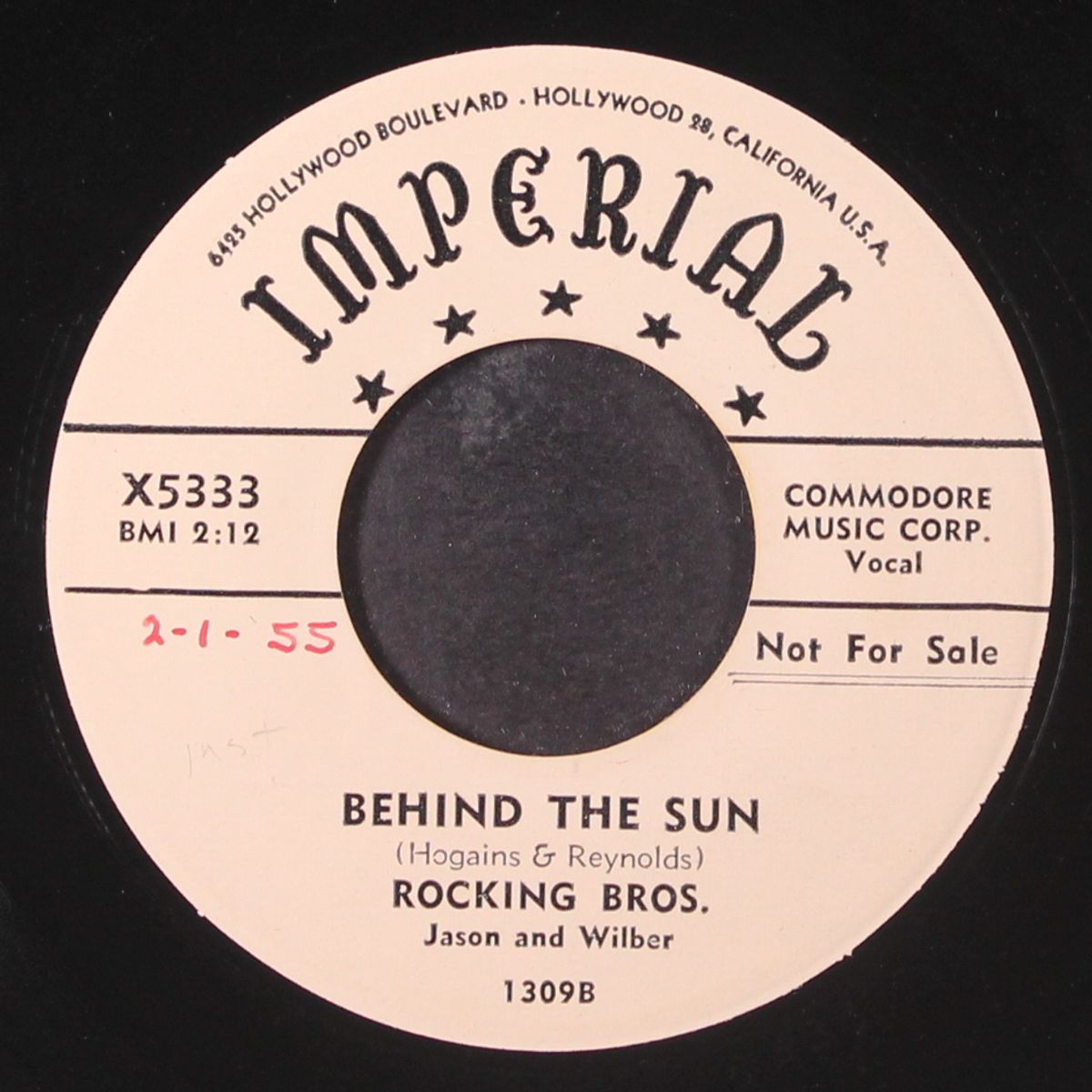 rock-it / behind the sun by ROCKING BROS.
