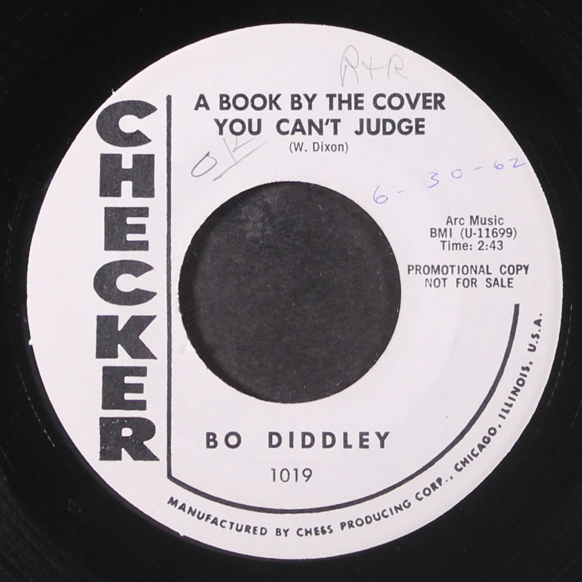 i can tell / a book by the cover you can't judge by BO DIDDLEY