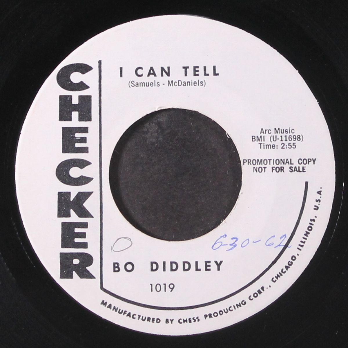 i can tell / a book by the cover you can't judge by BO DIDDLEY