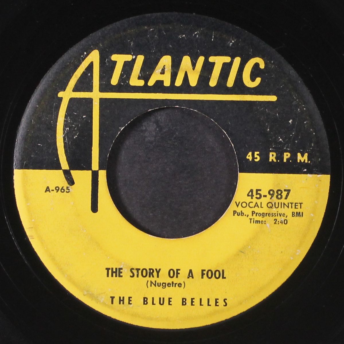 the story of a fool / cancel the call by BLUE BELLES