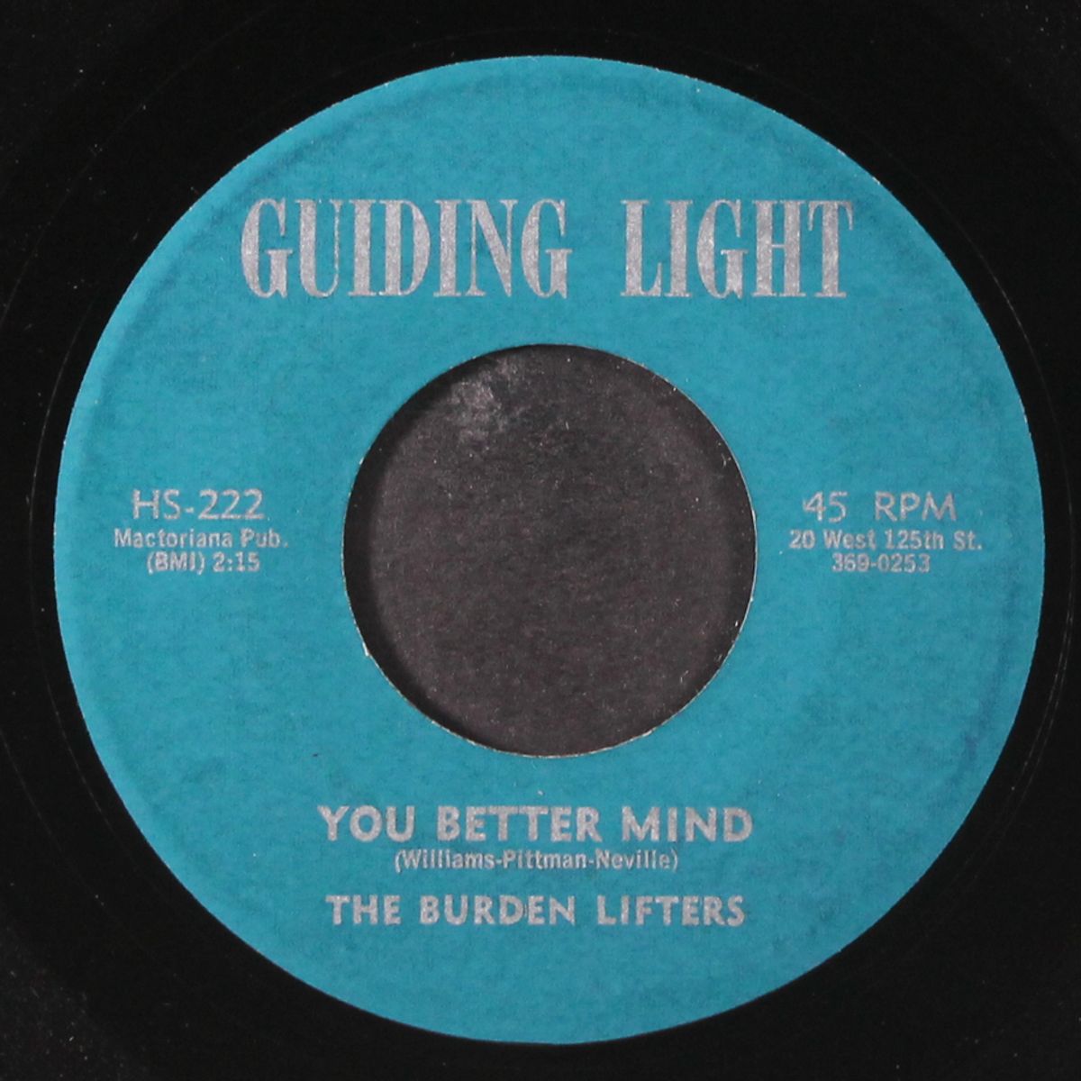 you better mind by BURDEN LIFTERS