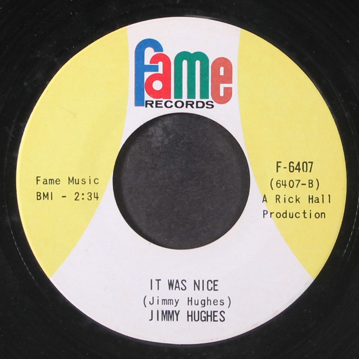 goodbye my love goodbye / it was nice by JIMMY HUGHES