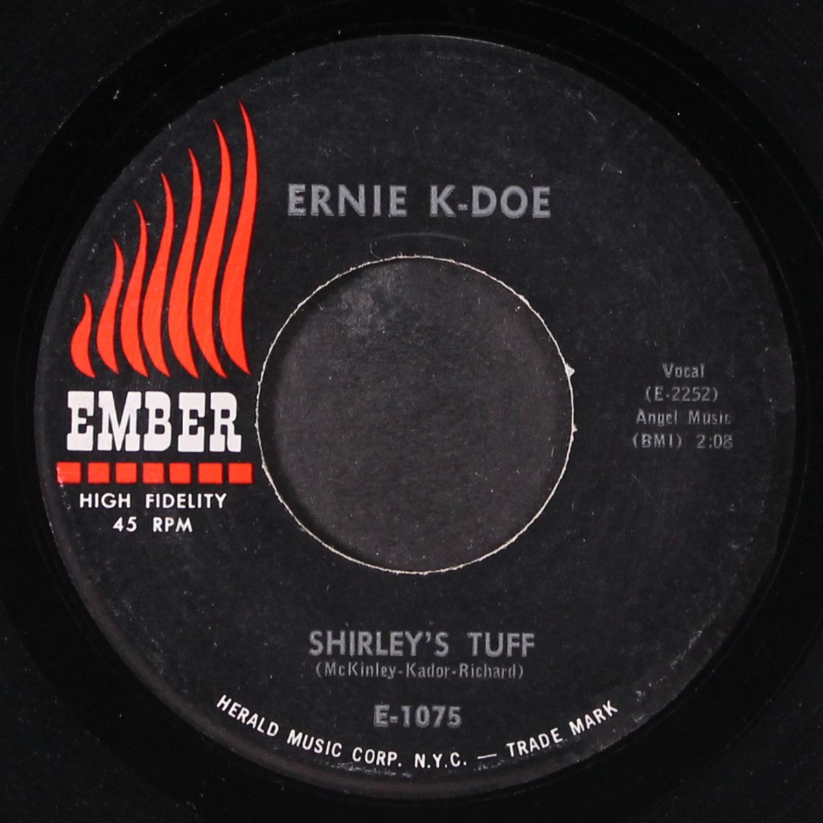 my love for you / shirley's tuff by ERNIE KADO