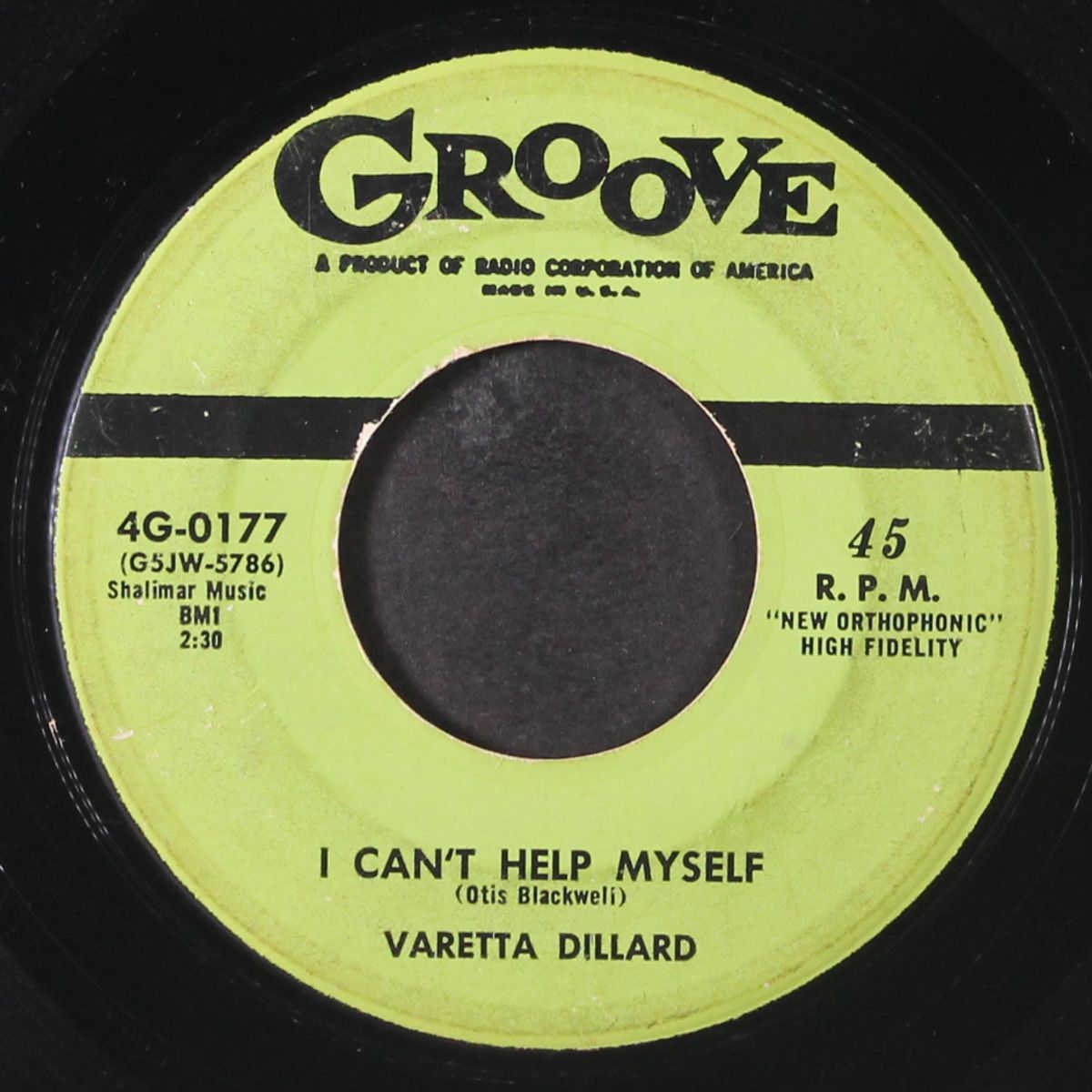 one more time / i can't help myself by VARETTA DILLARD