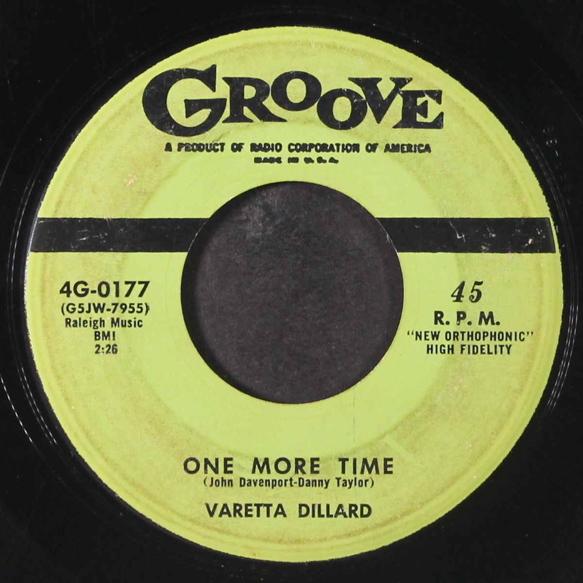 one more time / i can't help myself by VARETTA DILLARD