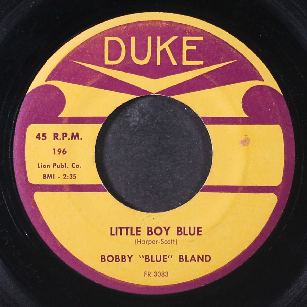 last night / little boy blue by BOBBY BLAND