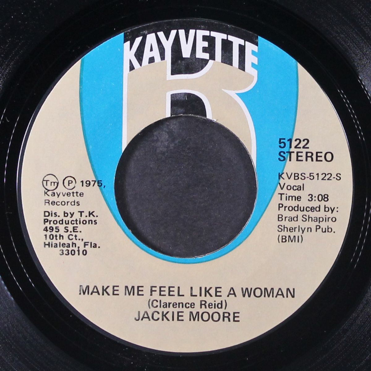 make me feel like a woman / singing funky music turns me on by JACKIE MOORE