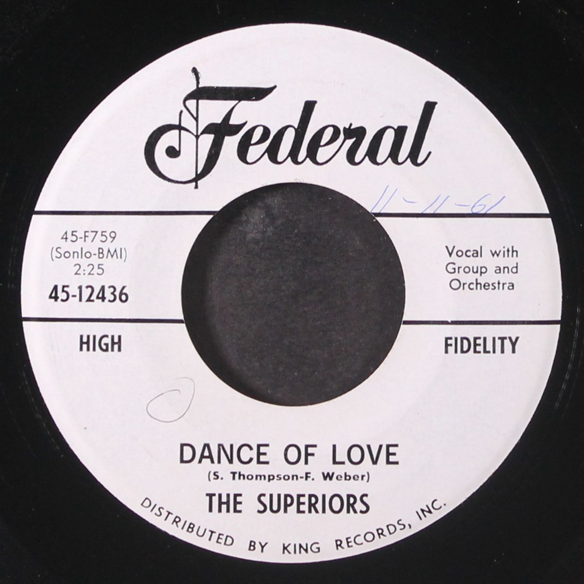 i'm sorry baby / dance of love by SUPERIORS