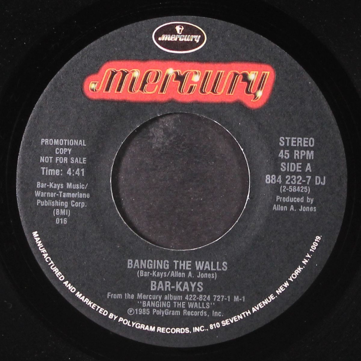 banging the walls / same by BAR-KAYS
