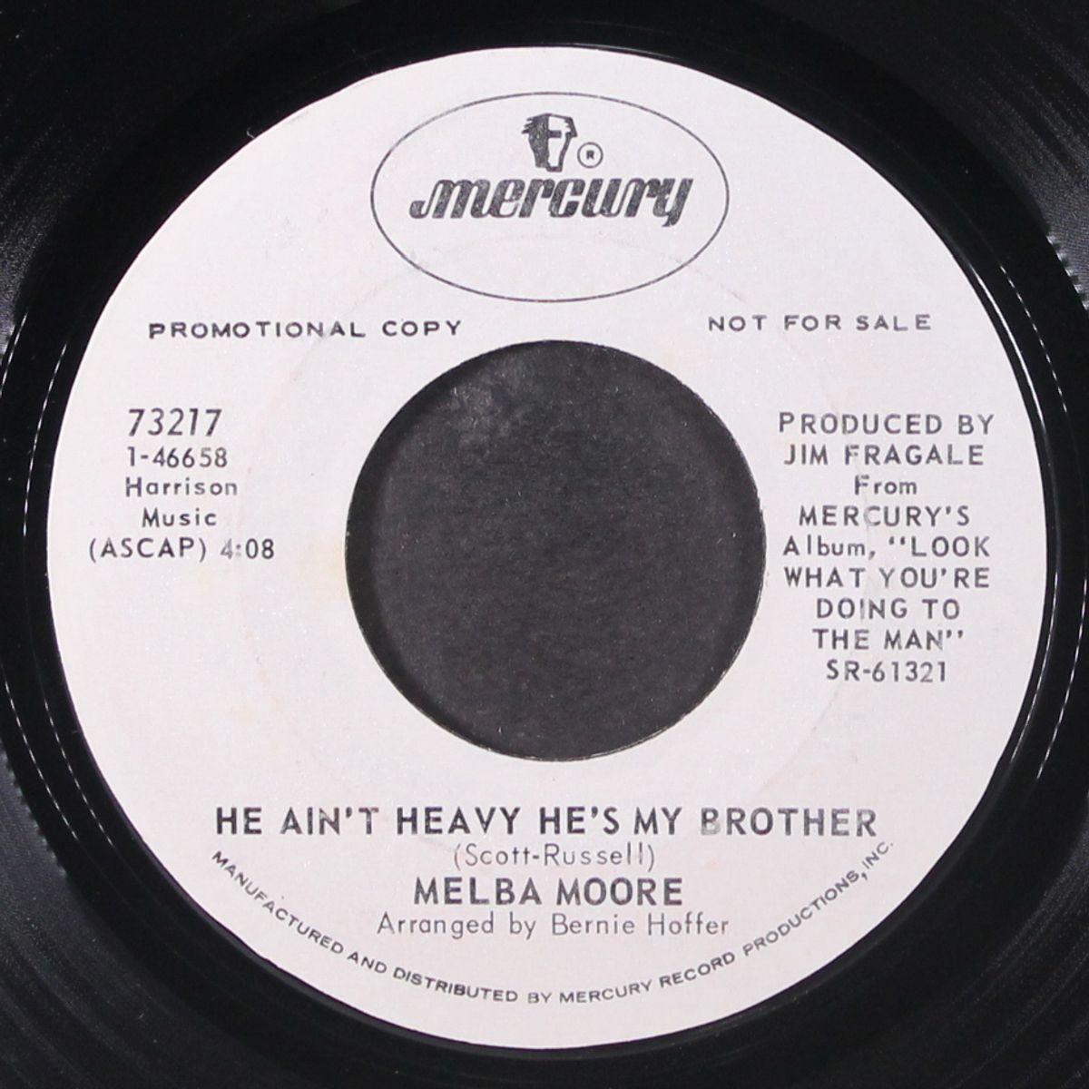 take up a course on happiness / he ain't heavy he's my brother by MELBA MOORE